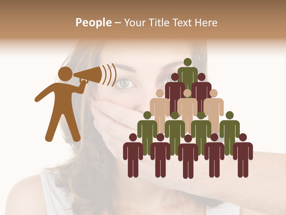 White Climate Conditioner PowerPoint Template