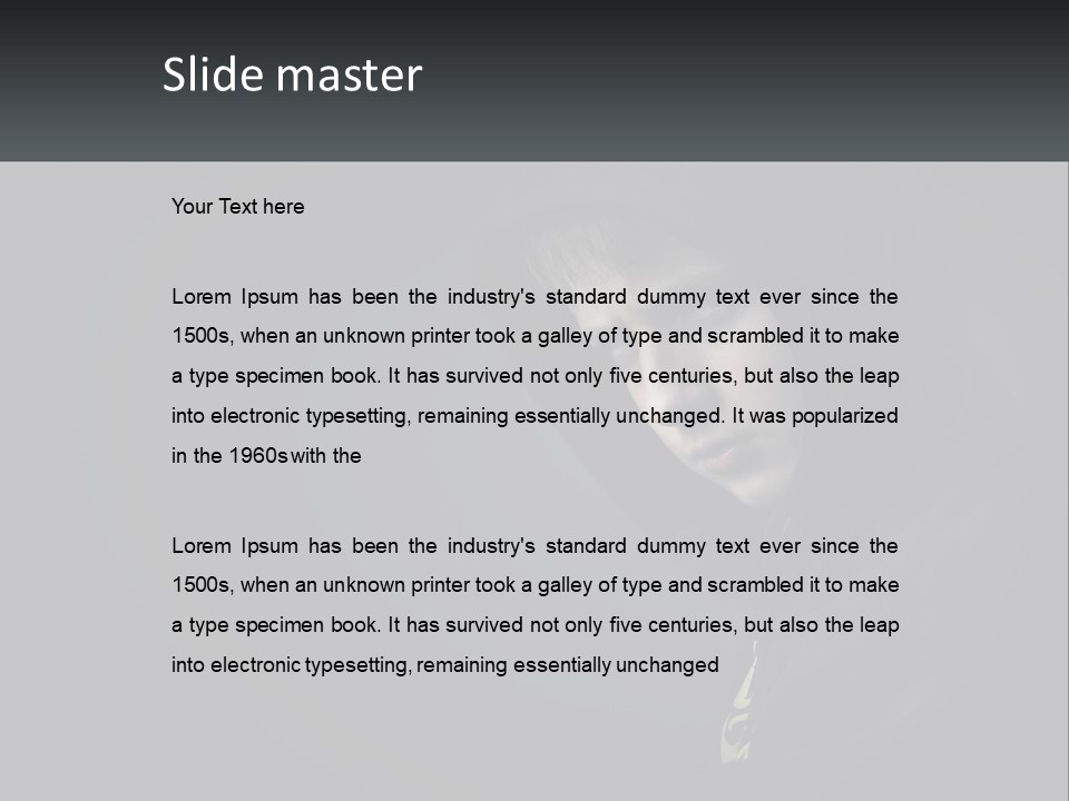 Power Supply House PowerPoint Template