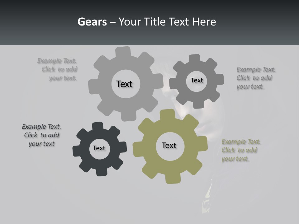 Power Supply House PowerPoint Template