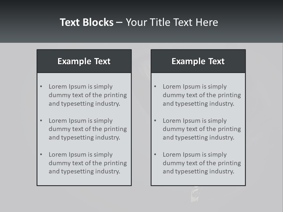 Power Supply House PowerPoint Template
