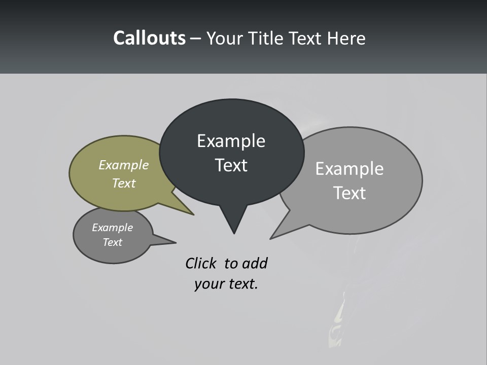 Power Supply House PowerPoint Template