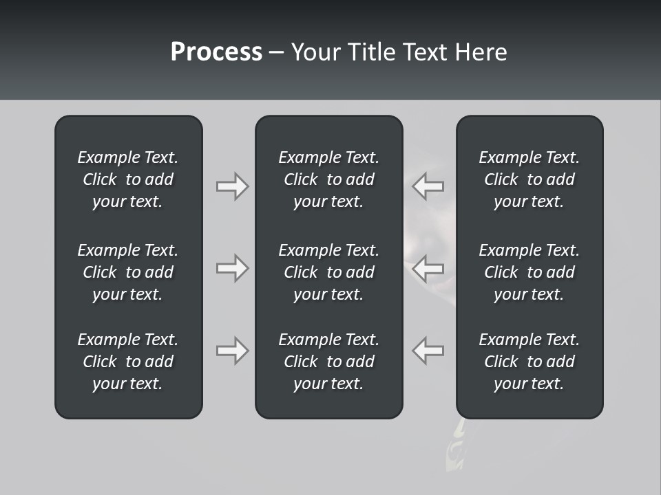 Power Supply House PowerPoint Template