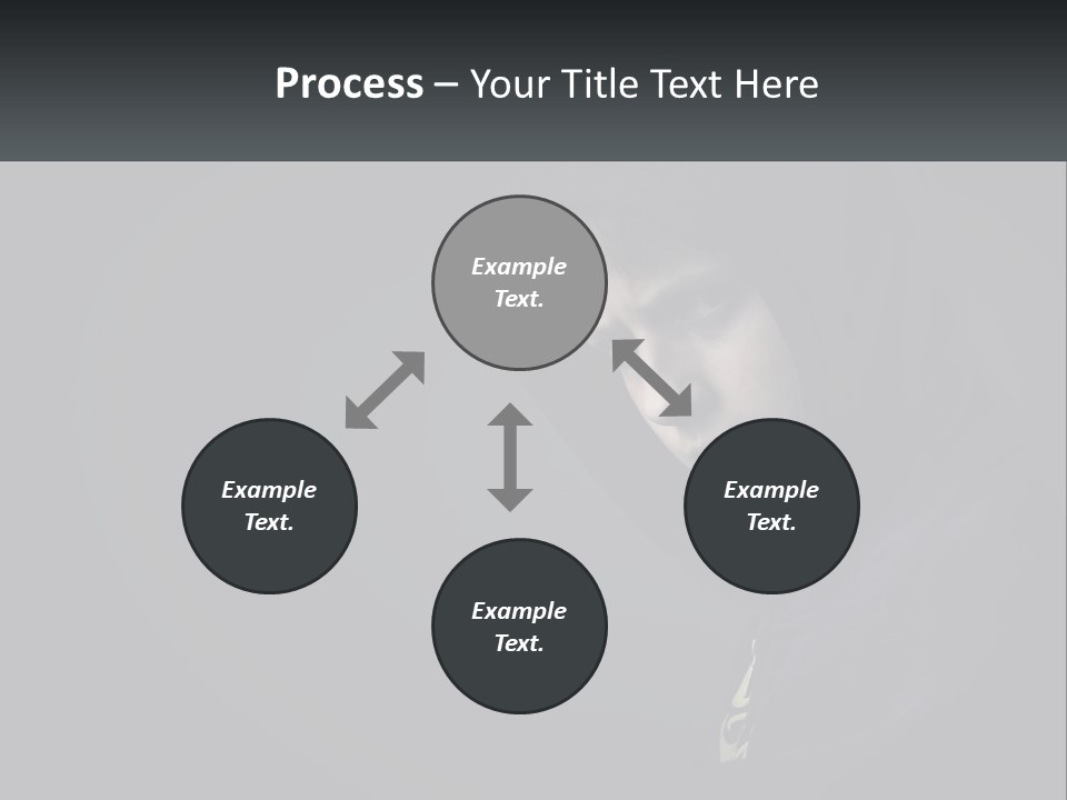 Power Supply House PowerPoint Template
