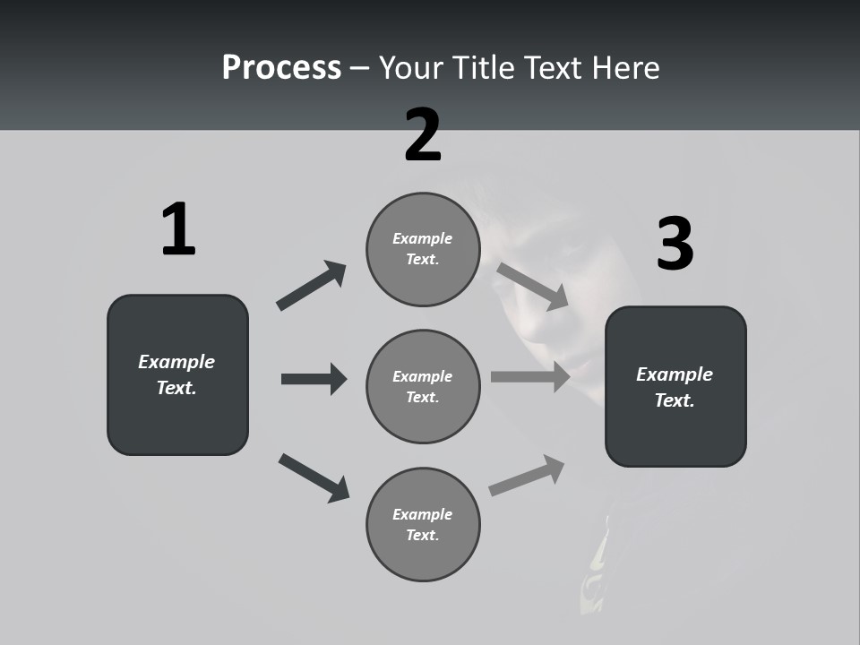Power Supply House PowerPoint Template
