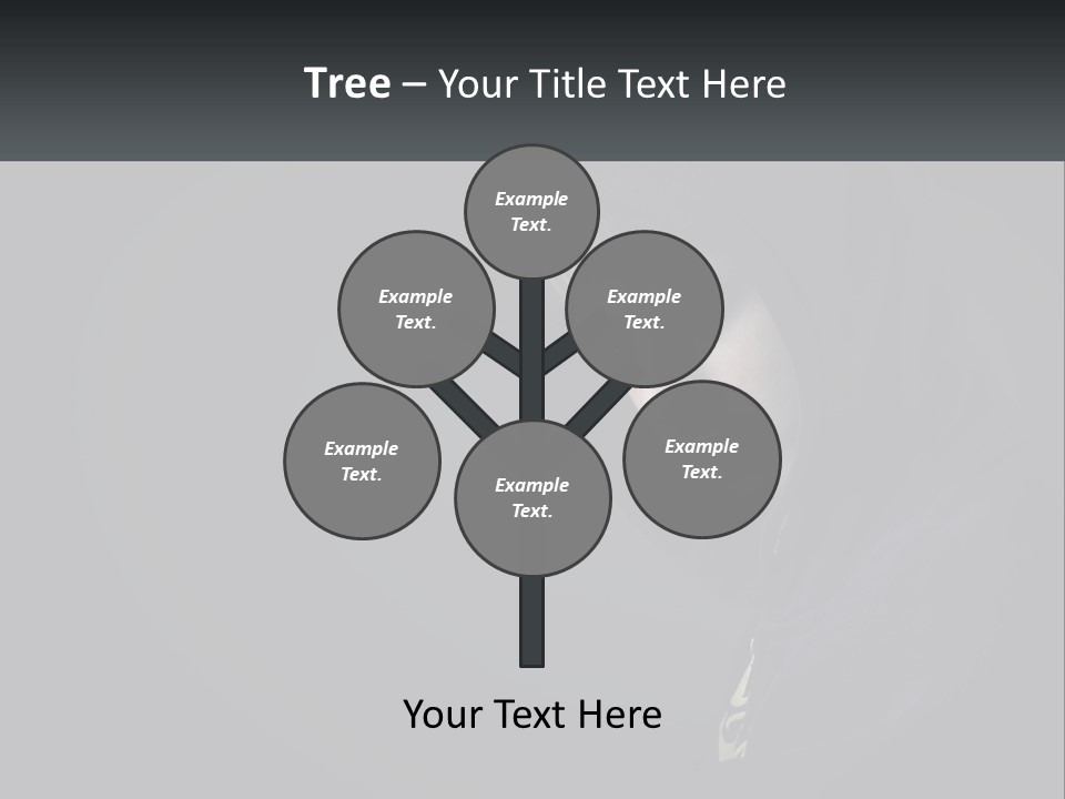 Power Supply House PowerPoint Template