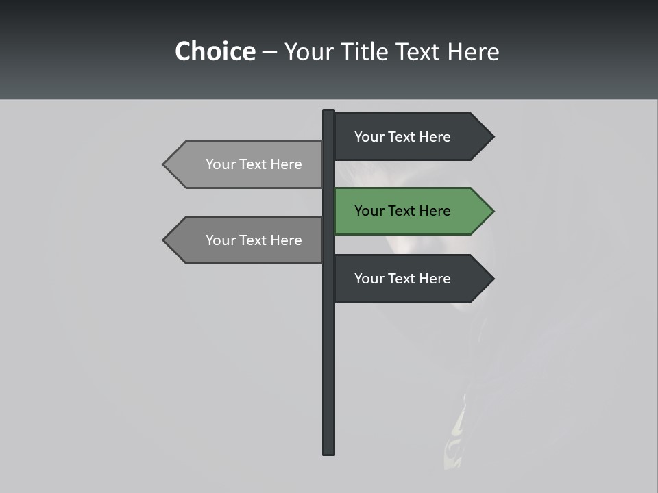 Power Supply House PowerPoint Template
