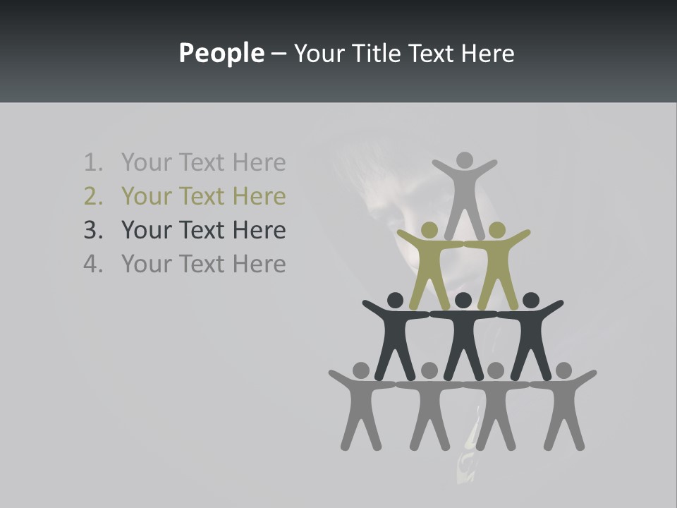 Power Supply House PowerPoint Template