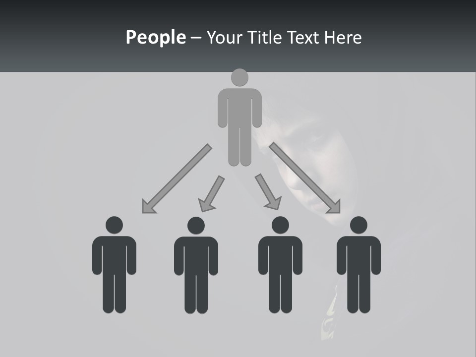 Power Supply House PowerPoint Template