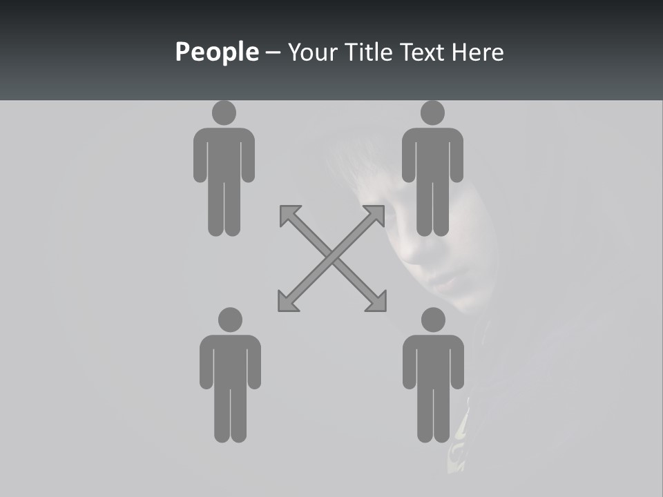 Power Supply House PowerPoint Template