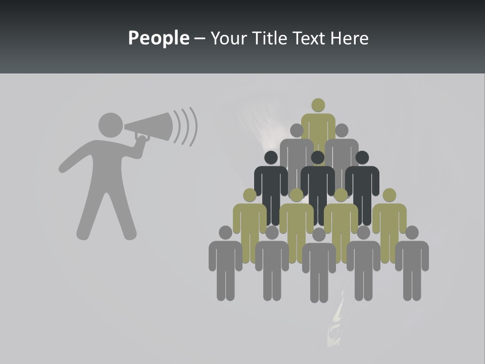 Power Supply House PowerPoint Template