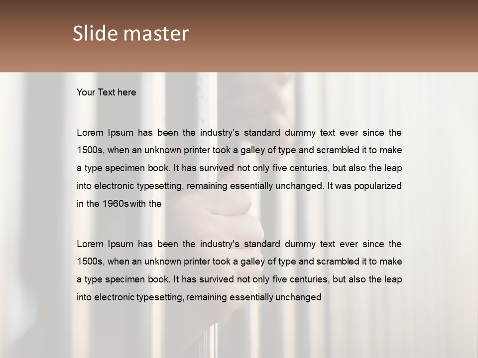 Power Home Switch PowerPoint Template