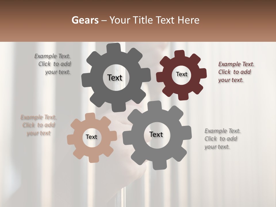 Power Home Switch PowerPoint Template