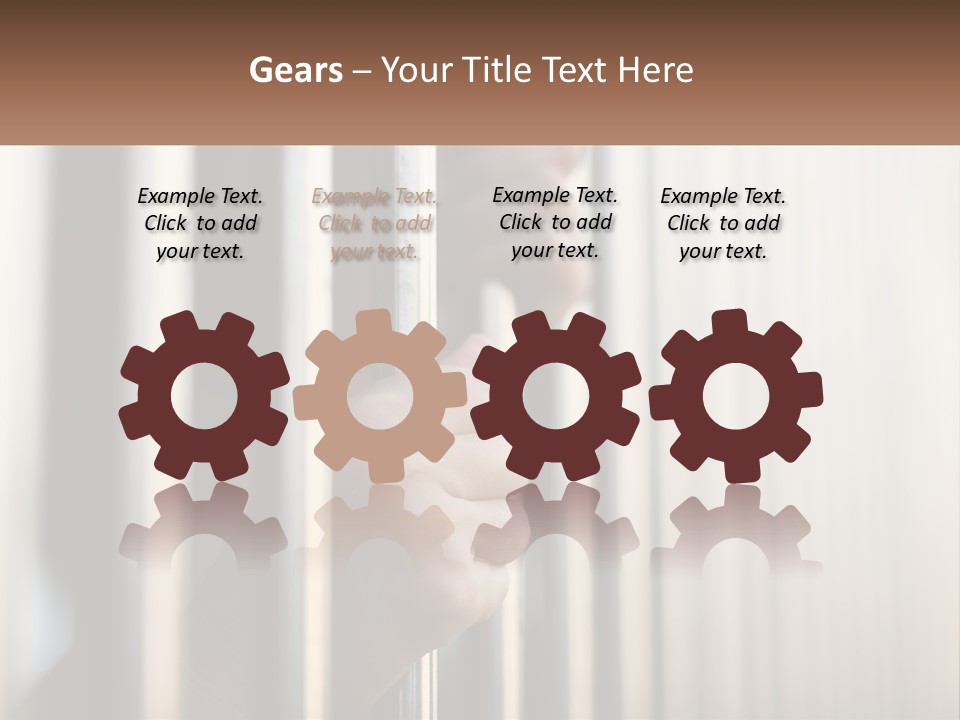 Power Home Switch PowerPoint Template