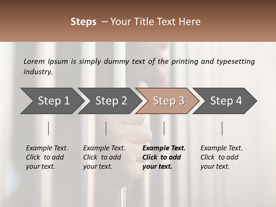 Power Home Switch PowerPoint Template
