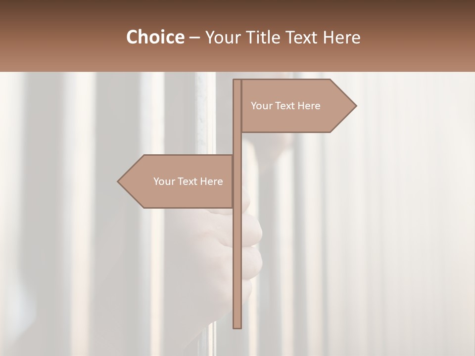Power Home Switch PowerPoint Template