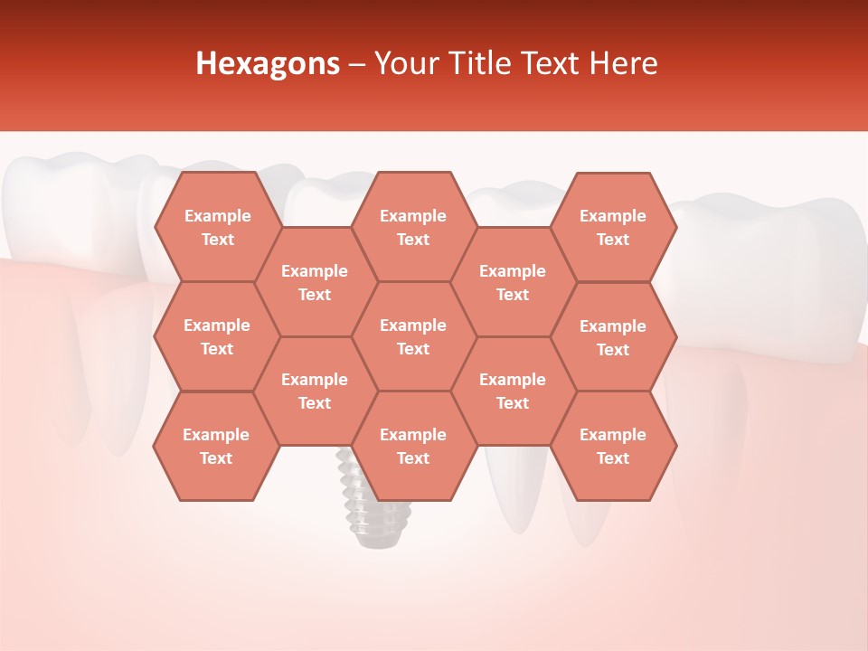 White Industry Power PowerPoint Template