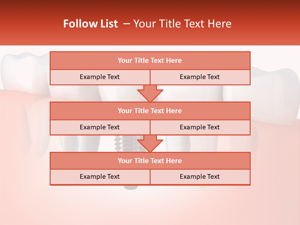 White Industry Power PowerPoint Template