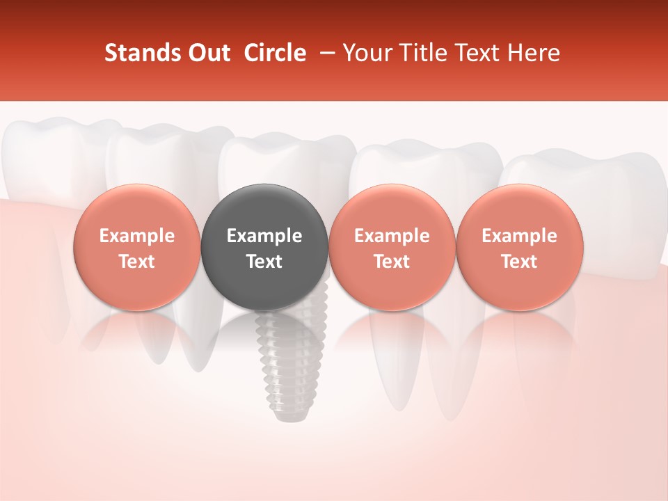 White Industry Power PowerPoint Template