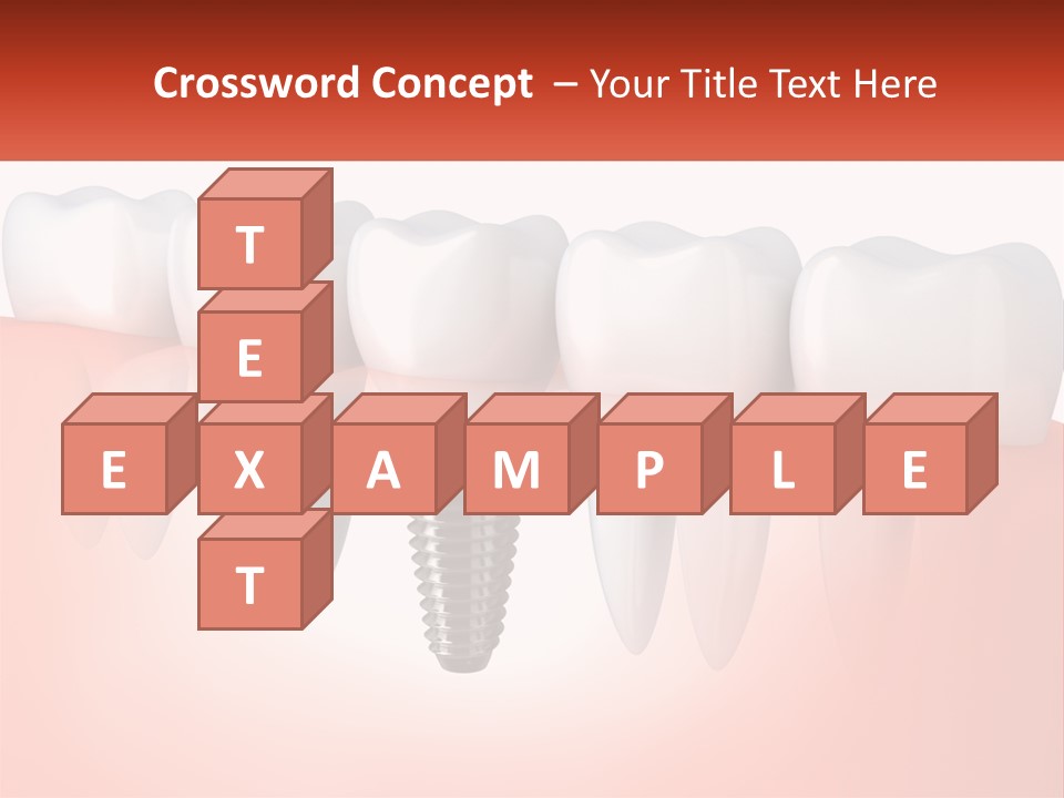 White Industry Power PowerPoint Template