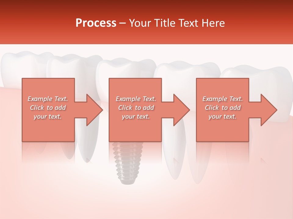 White Industry Power PowerPoint Template