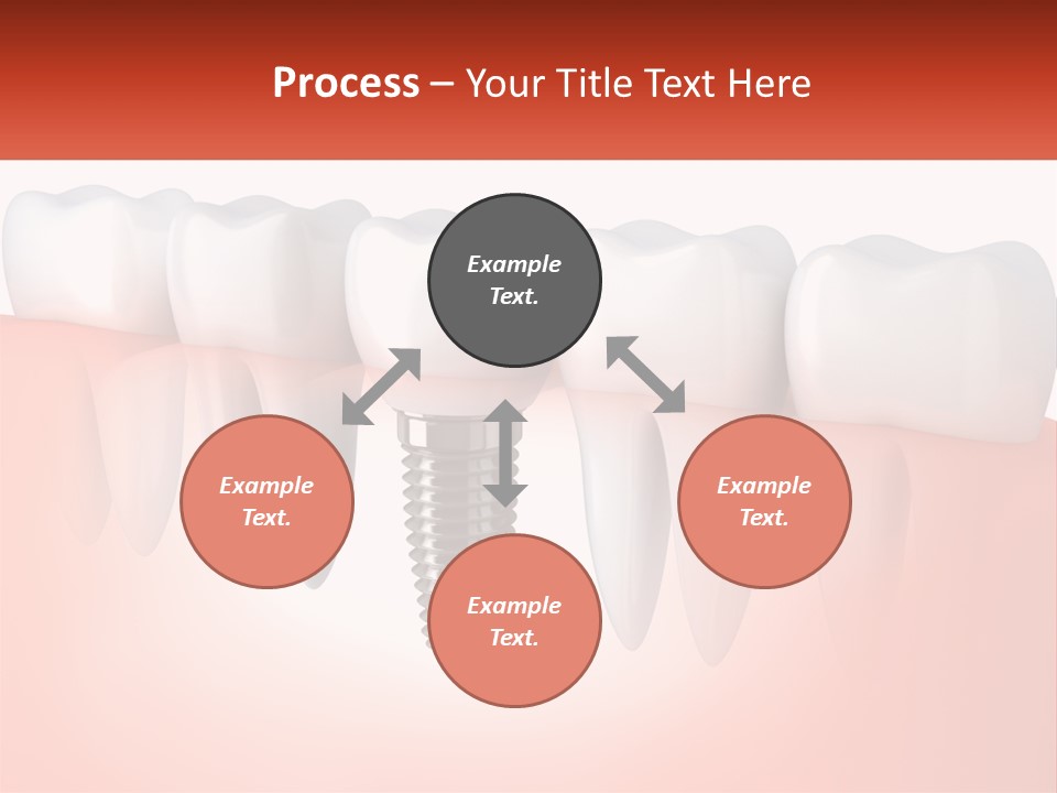 White Industry Power PowerPoint Template