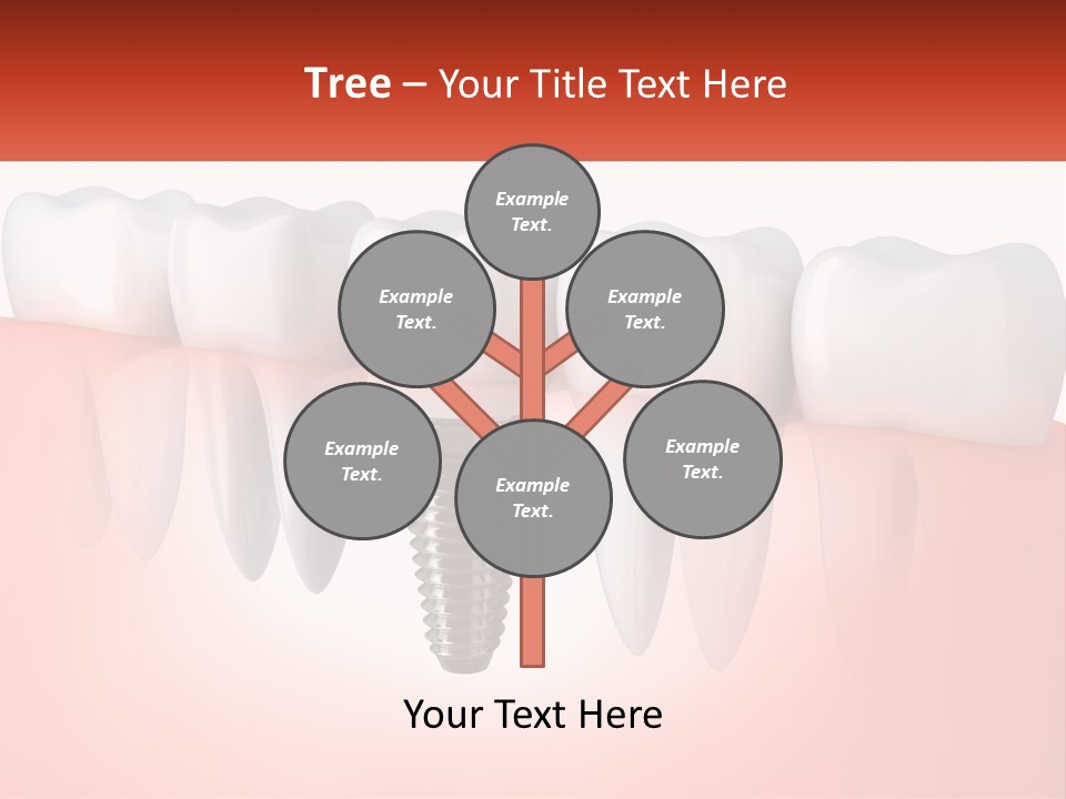 White Industry Power PowerPoint Template