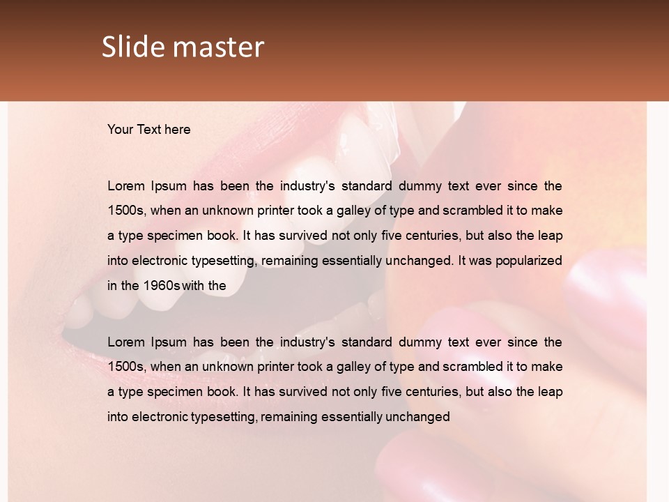 Conditioner Power Temperature PowerPoint Template