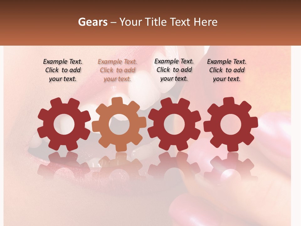 Conditioner Power Temperature PowerPoint Template