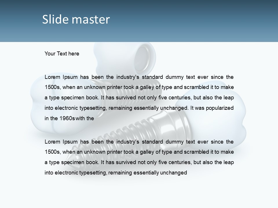 Electricity House Unit PowerPoint Template