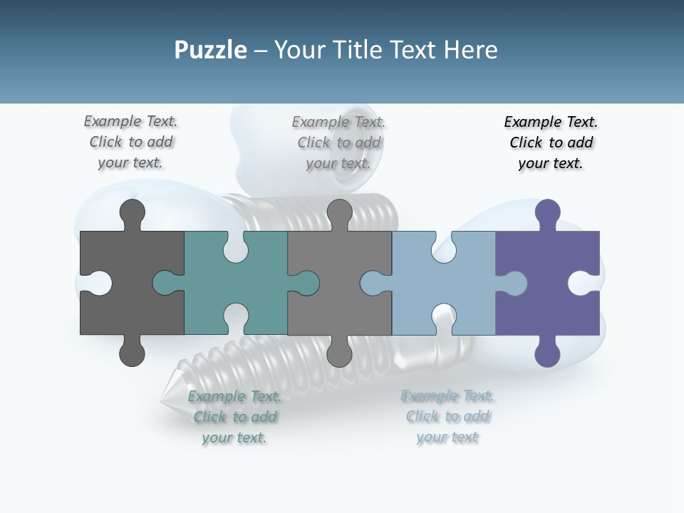 Electricity House Unit PowerPoint Template