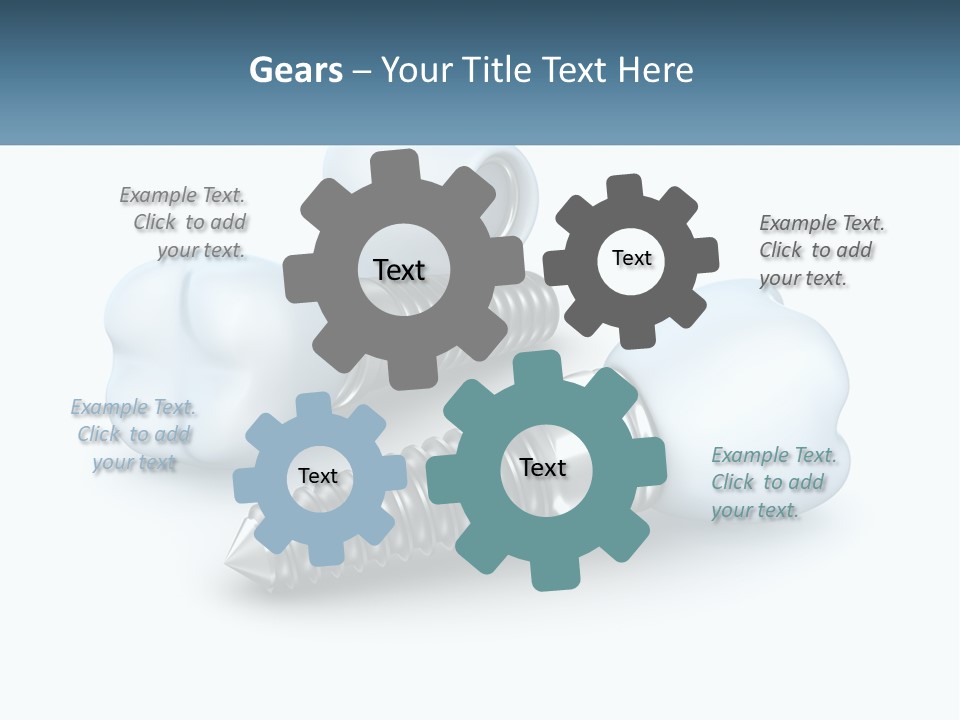 Electricity House Unit PowerPoint Template