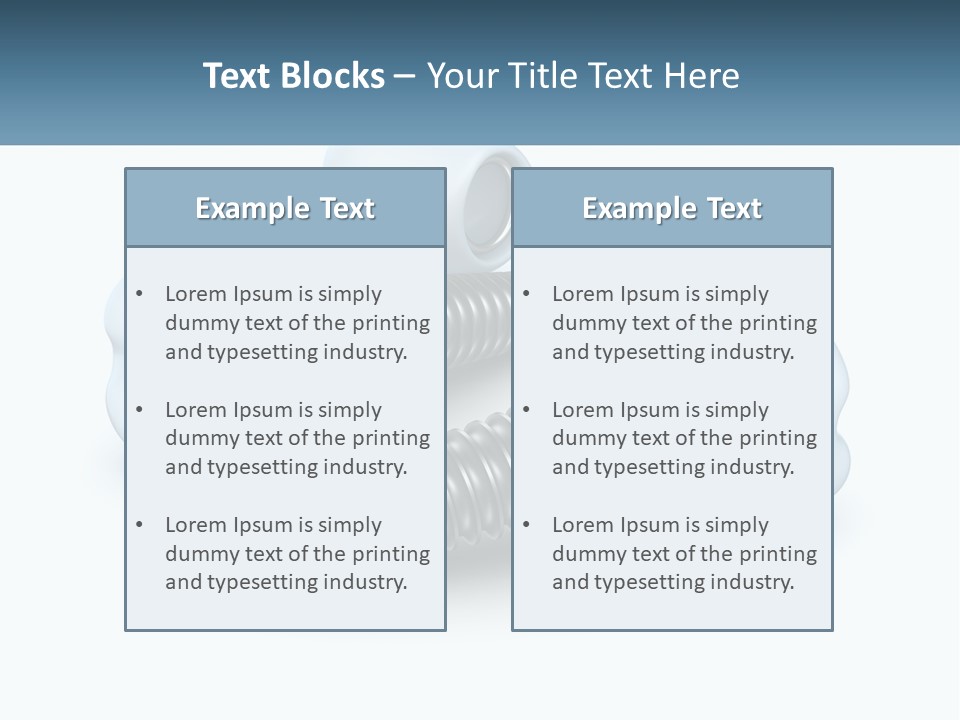 Electricity House Unit PowerPoint Template