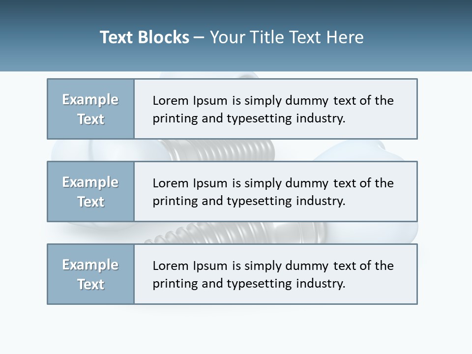 Electricity House Unit PowerPoint Template