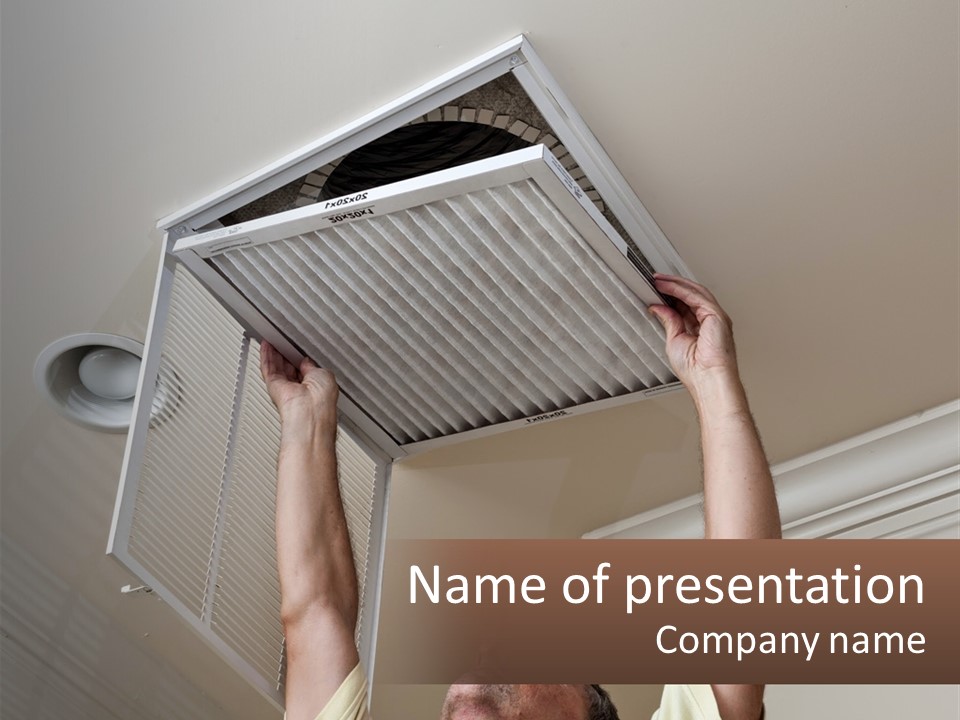 Air Ventilation Industry PowerPoint Template