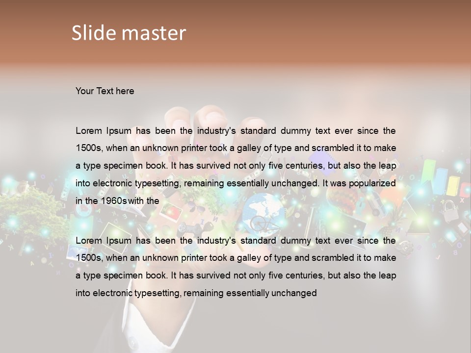 Energy Industry Electricity PowerPoint Template