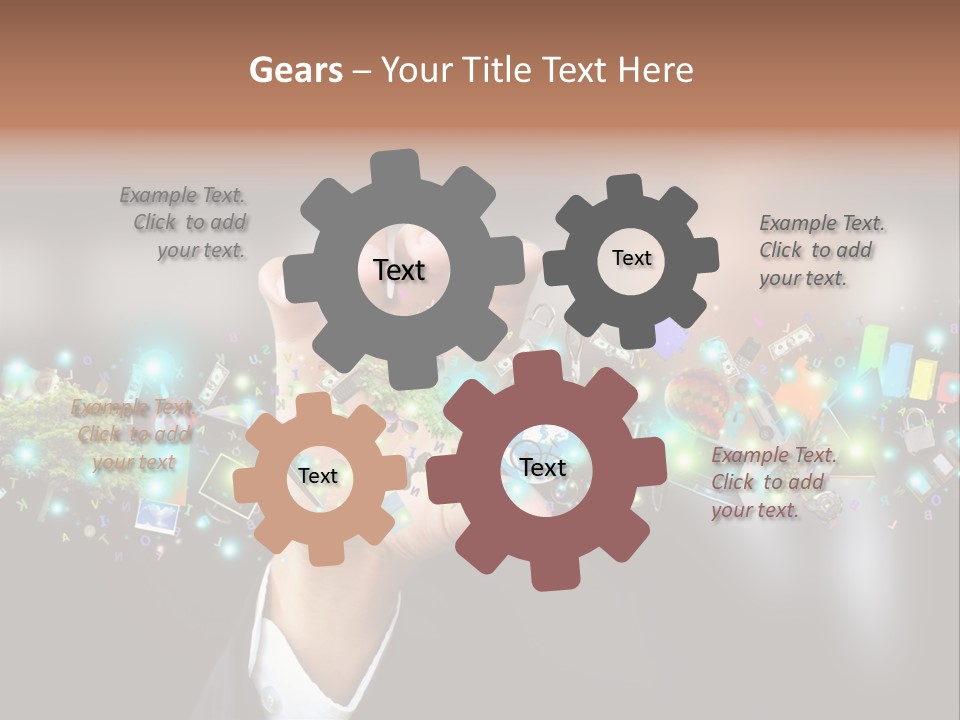 Energy Industry Electricity PowerPoint Template