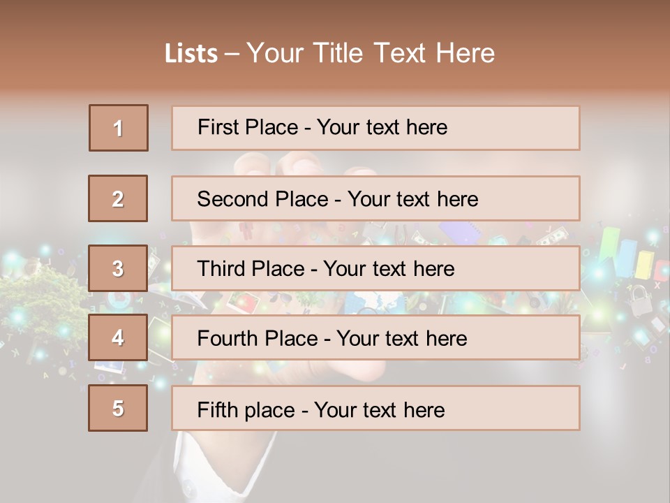 Energy Industry Electricity PowerPoint Template