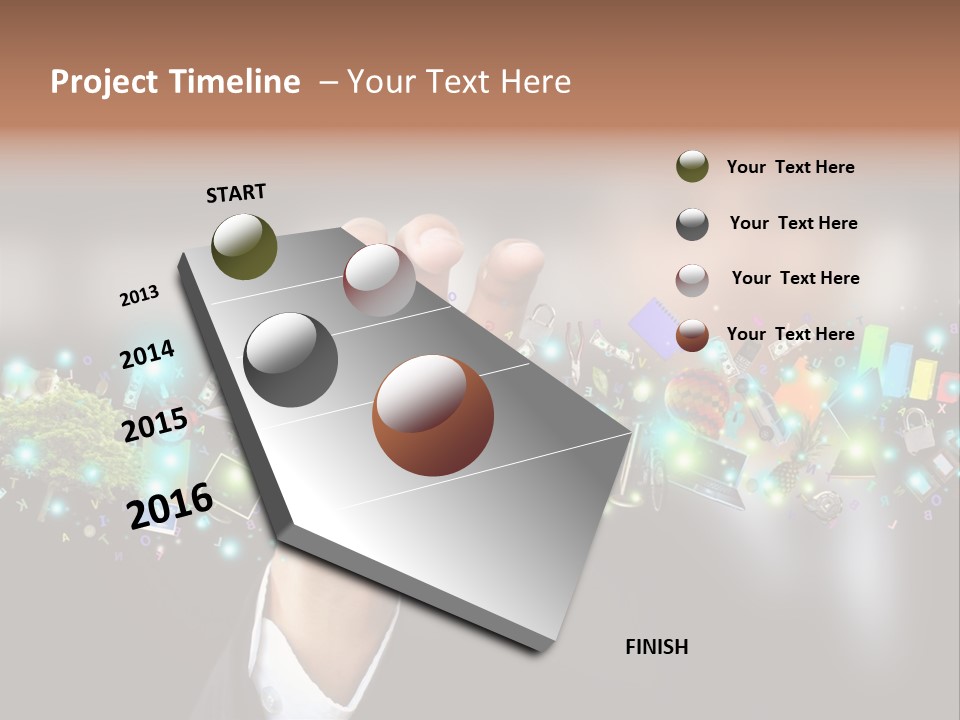 Energy Industry Electricity PowerPoint Template