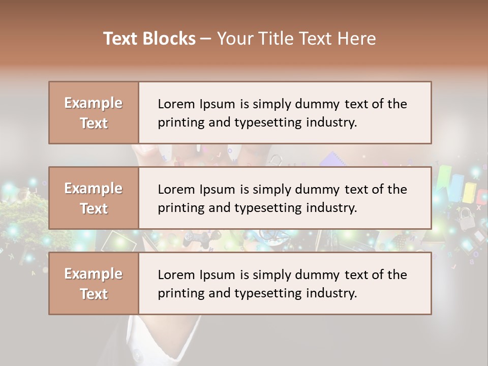 Energy Industry Electricity PowerPoint Template