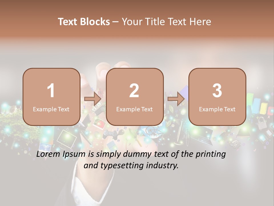 Energy Industry Electricity PowerPoint Template