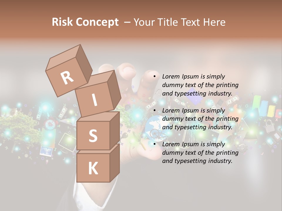 Energy Industry Electricity PowerPoint Template