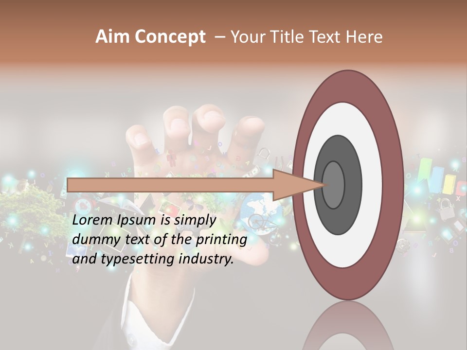 Energy Industry Electricity PowerPoint Template