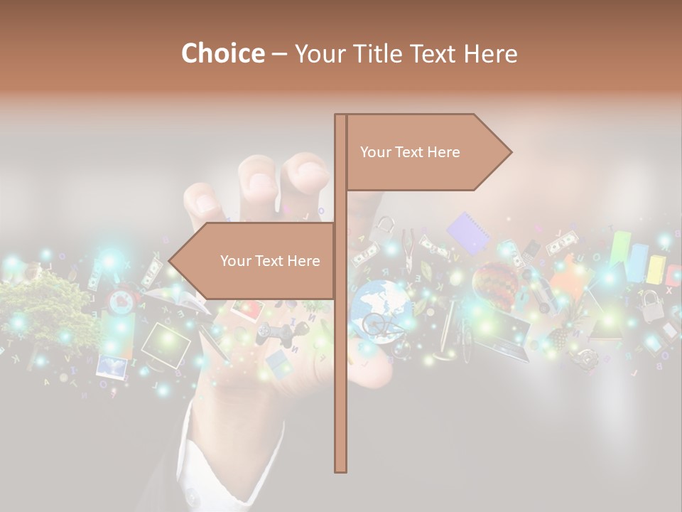 Energy Industry Electricity PowerPoint Template