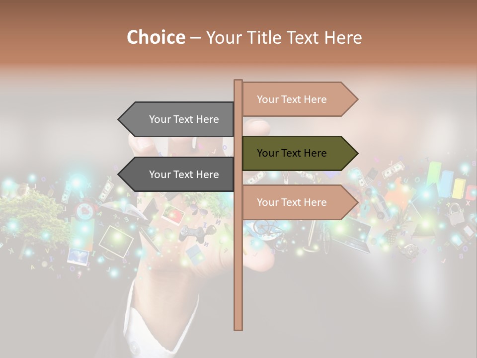 Energy Industry Electricity PowerPoint Template