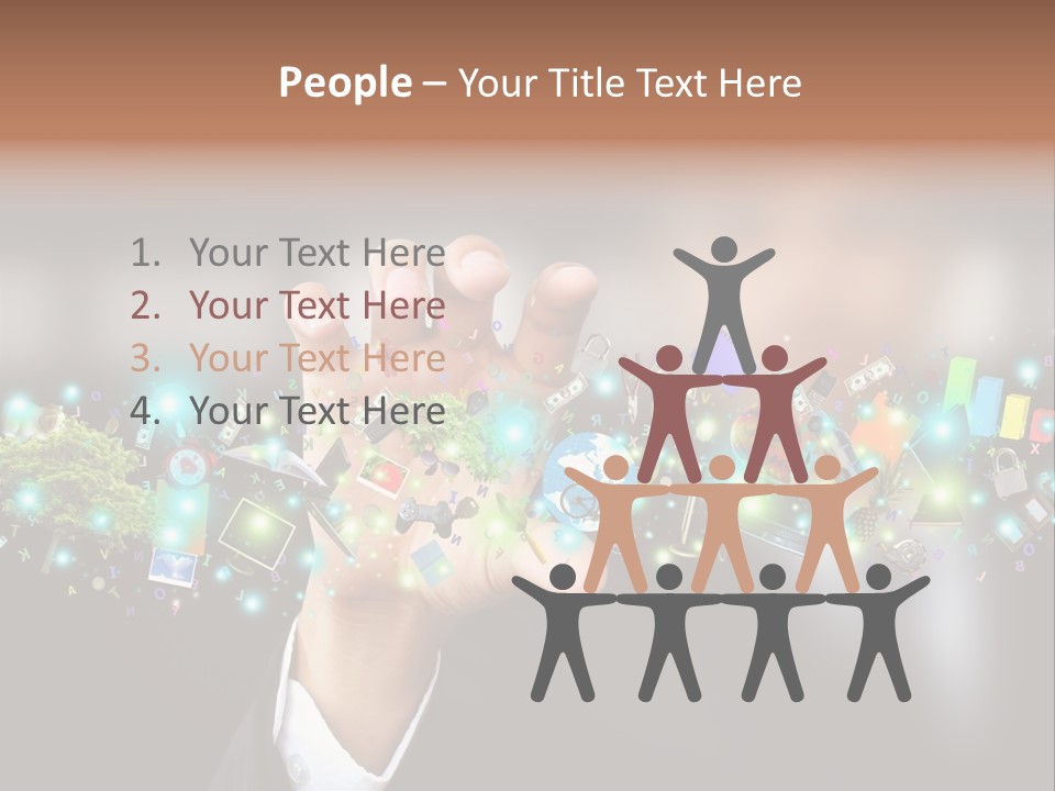 Energy Industry Electricity PowerPoint Template