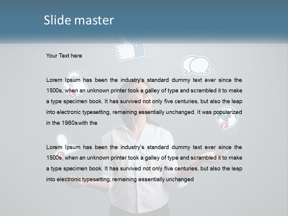 Heat Equipment Energy PowerPoint Template