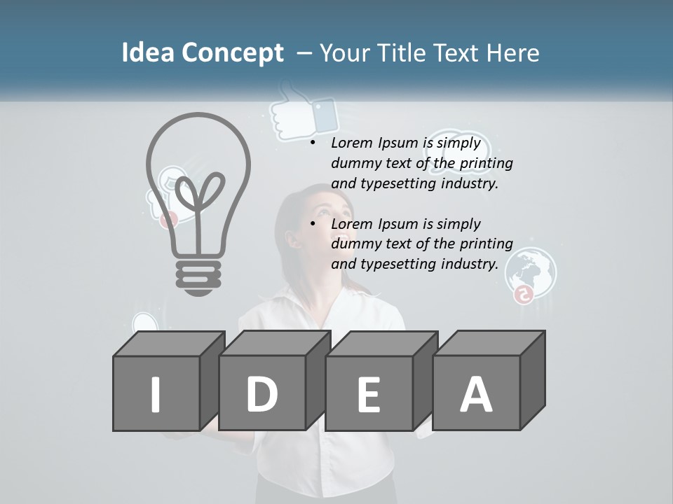 Heat Equipment Energy PowerPoint Template