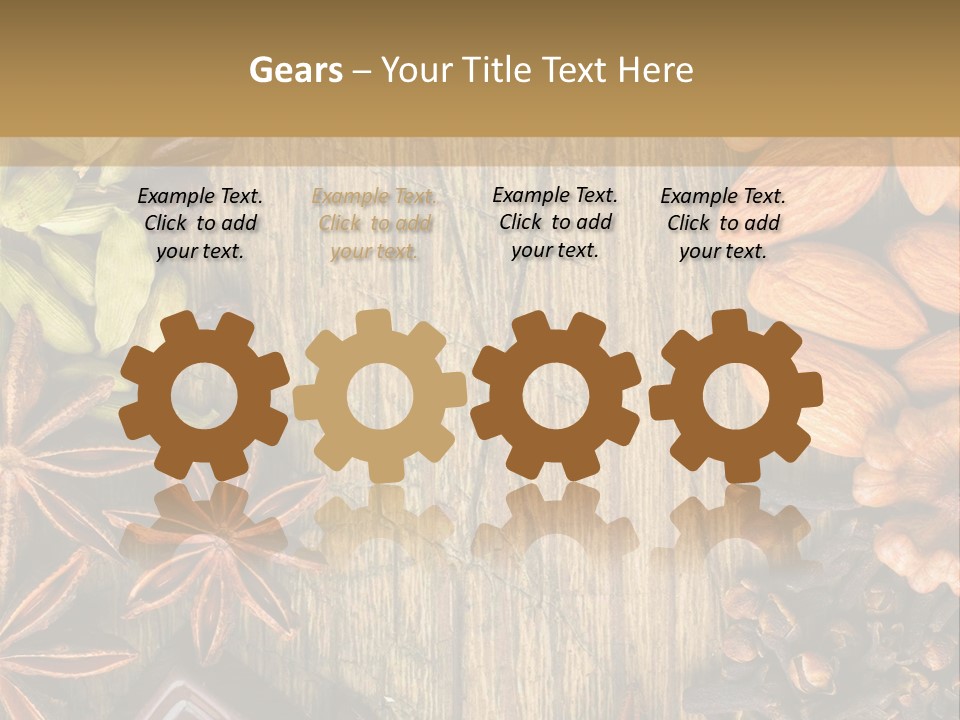 White Electric Switch PowerPoint Template