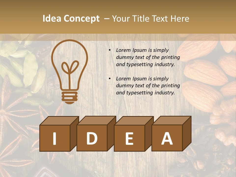 White Electric Switch PowerPoint Template