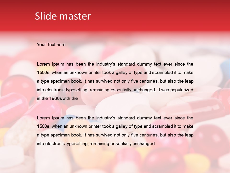 Cold Power White PowerPoint Template